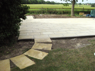 muddy boots landscaping Decking and Paving